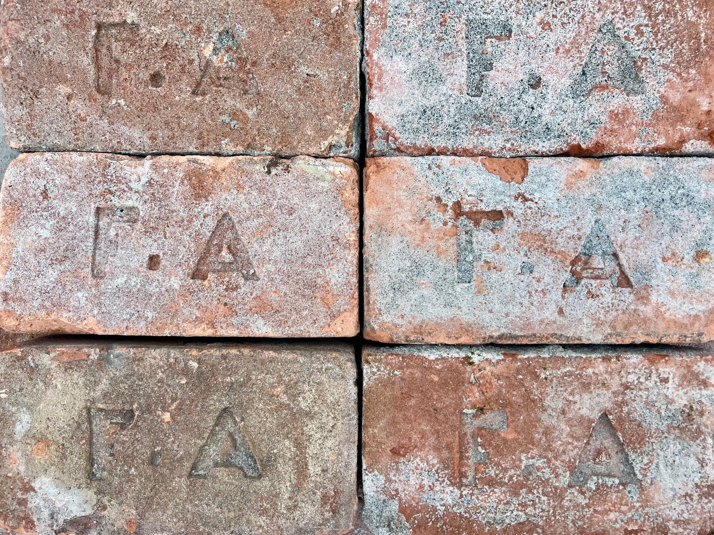 Reclaimed F.A. Bricks