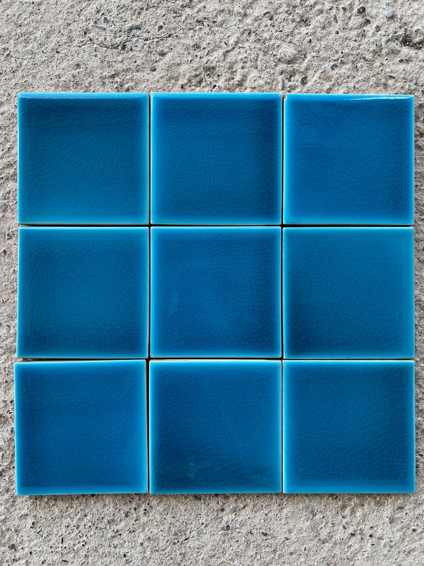 Sardinian Turquoise Tile 10x10cm