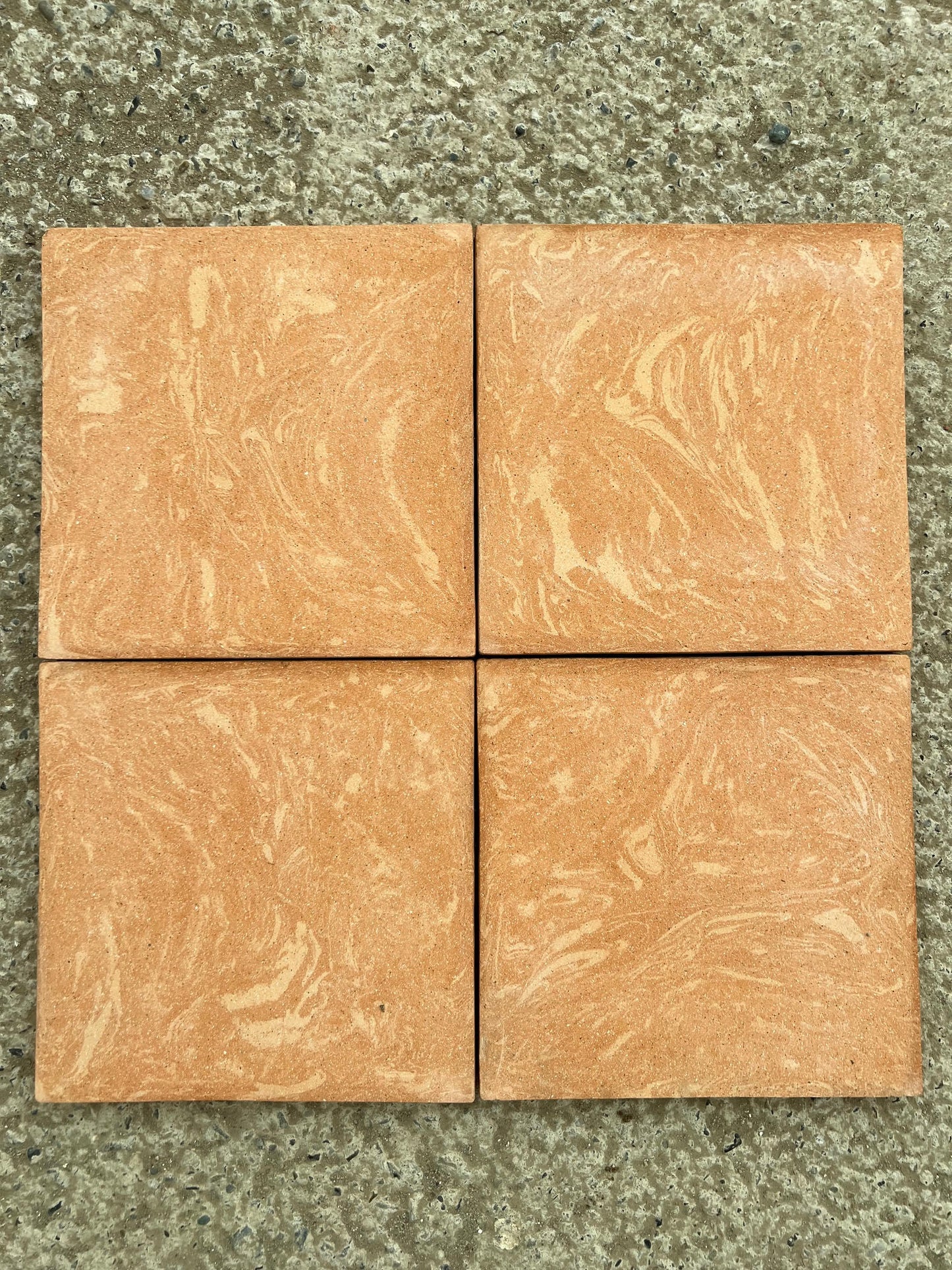 Matte Terracotta Tile 20x20cm