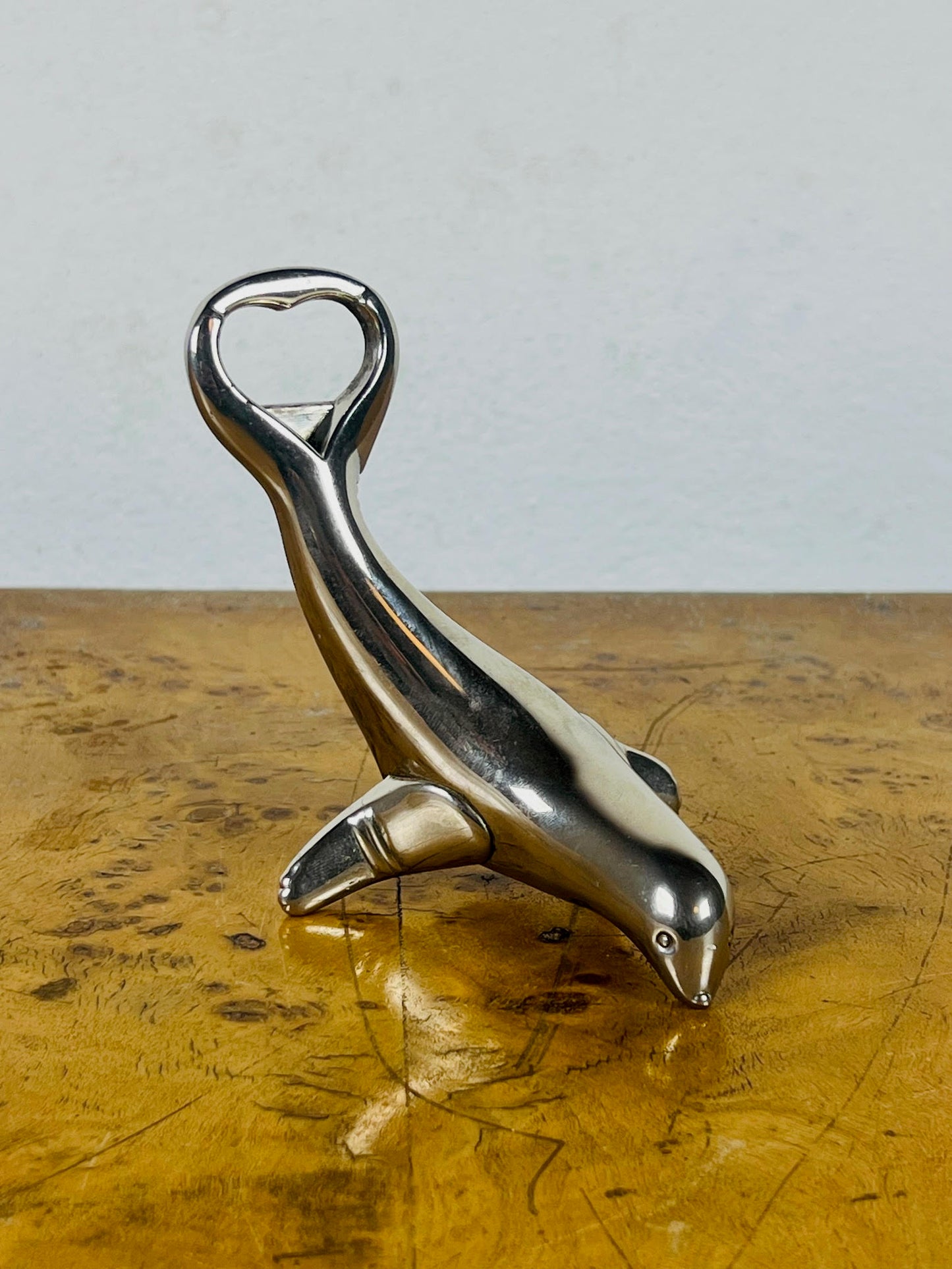 Silver-plated Seal Bottle Opener