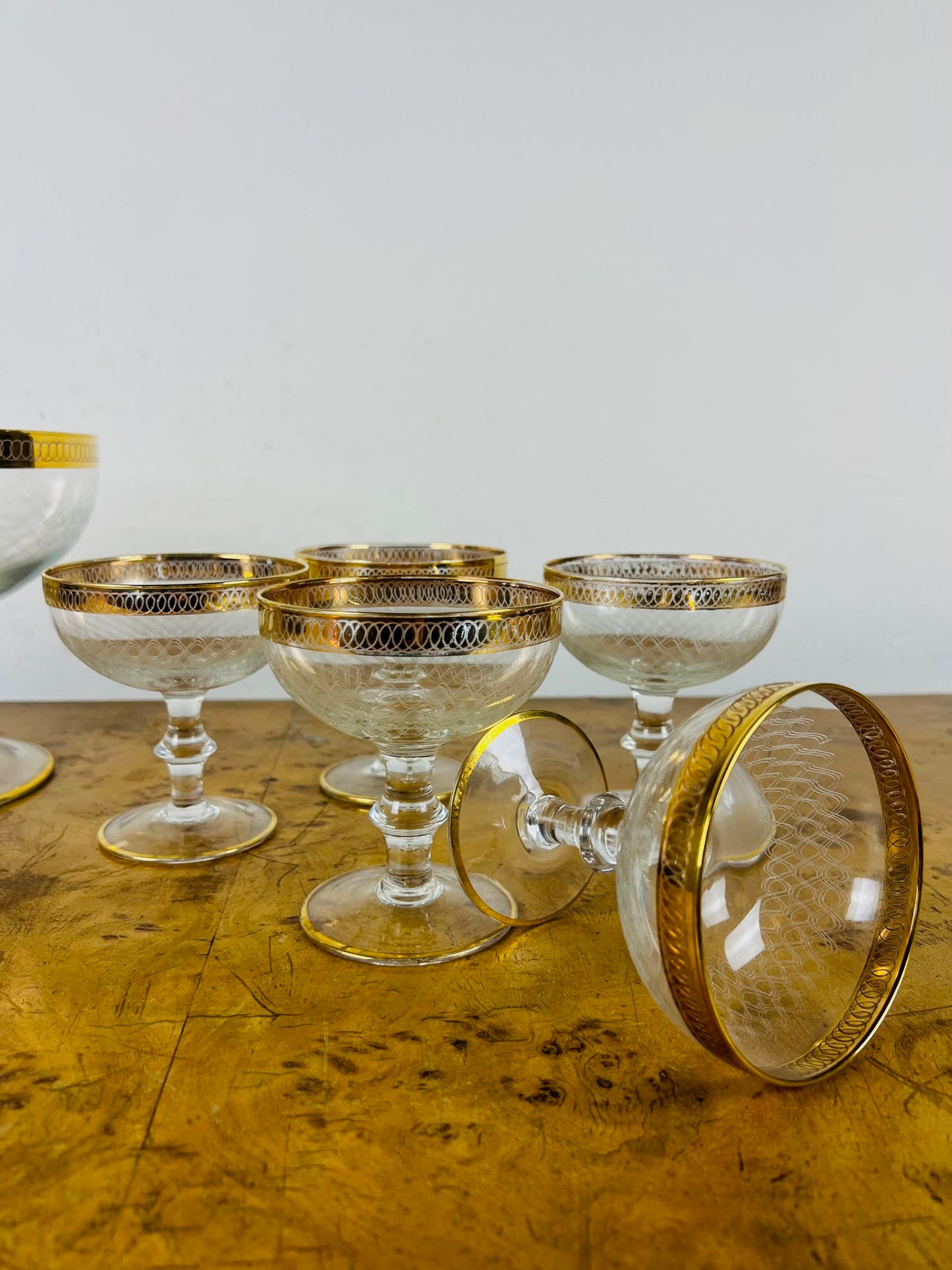 Italian cocktail glasses